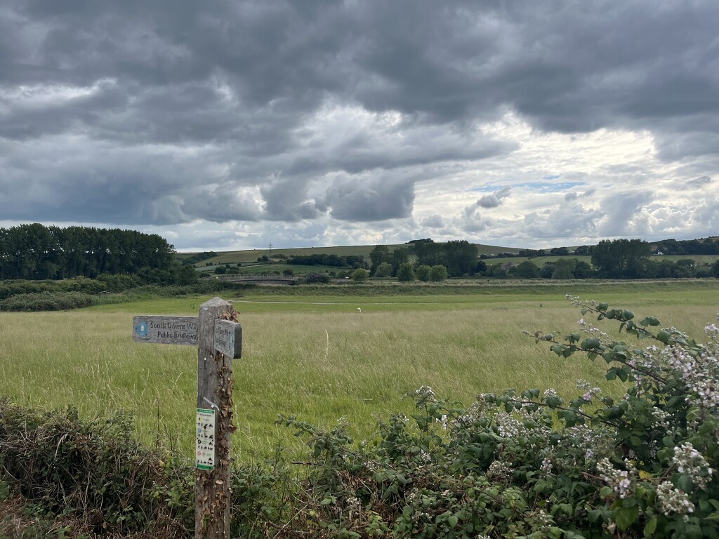 Cloudy day at Steyning by jennymillard