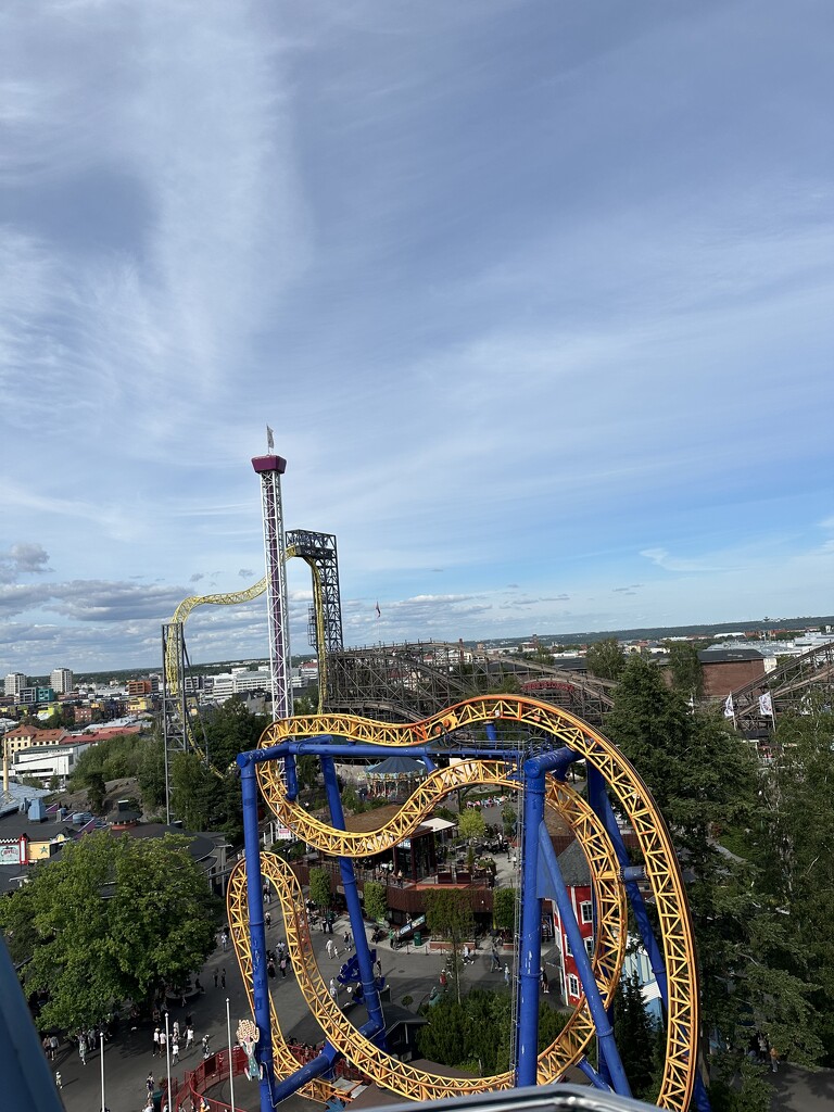 Linnanmäki Amusement park  by selenaiacob