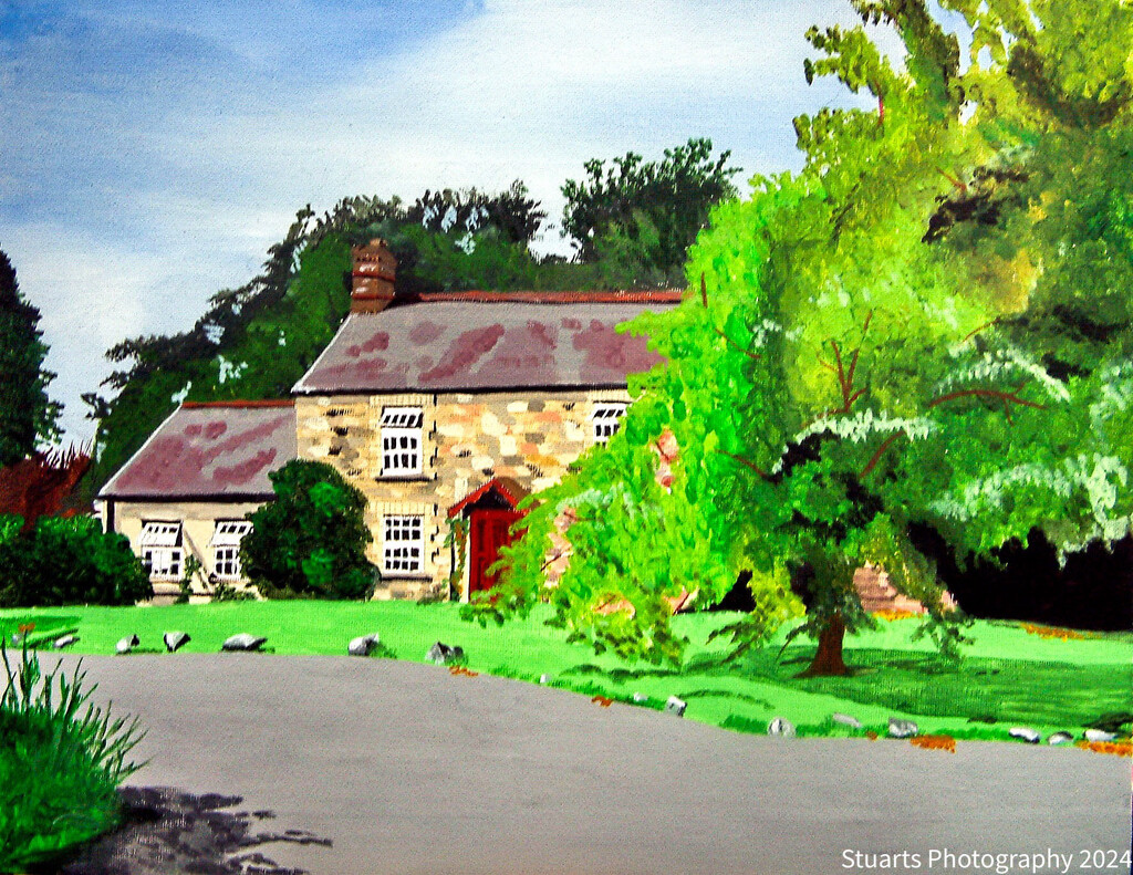 Country house (painting) by stuart46