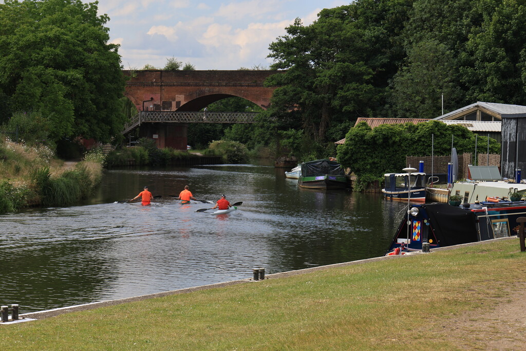 River Wey Guildford by happyteg