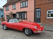 1st Jul 2024 - E Type Jaguar in Stockbridge