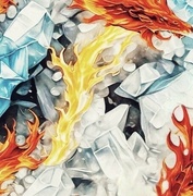 4th Jul 2024 - Fire/Ice (4)