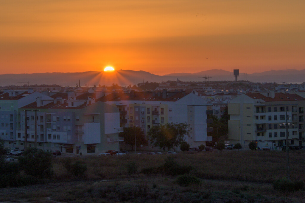 Sunset from the Roof by augusto