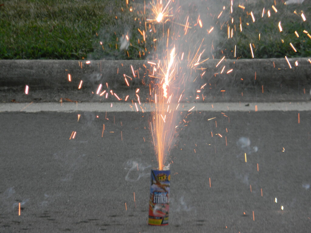 Fourth of July Firecracker by sfeldphotos