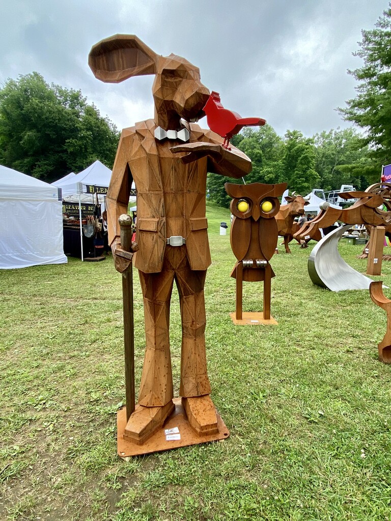 Cool carvings at the Berkshire Art Festival by mtb24