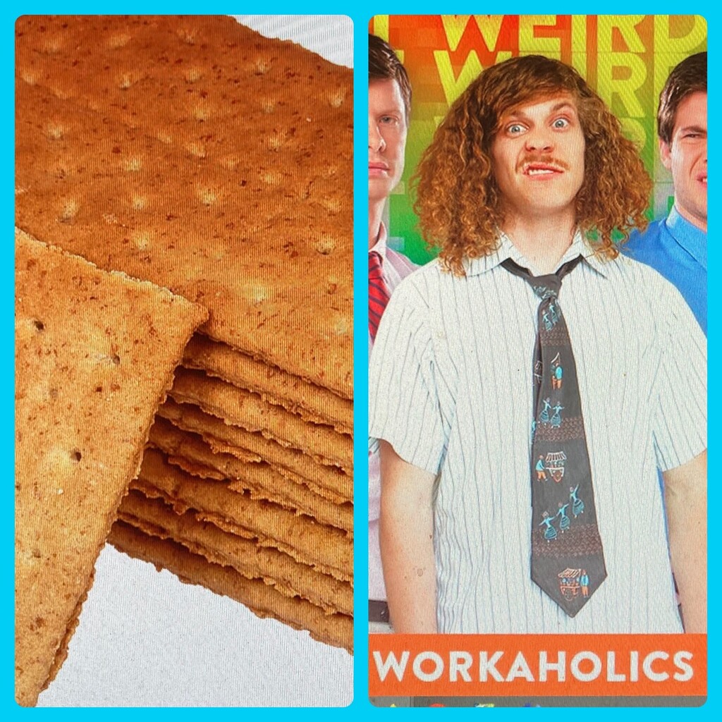 Graham Cracker/Workaholics Day by spanishliz