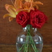 Roses And Day Lilies 
