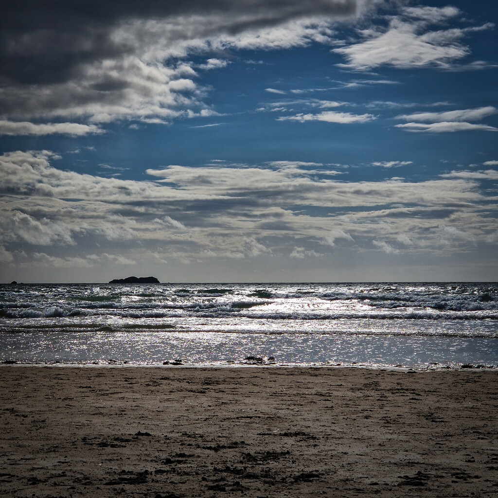 Late afternoon sun at Broad Haven by andyharrisonphotos