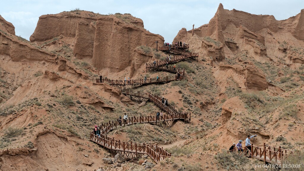 Tianshan Tuomuer Grand Canyon in Xinjiang by wh2021