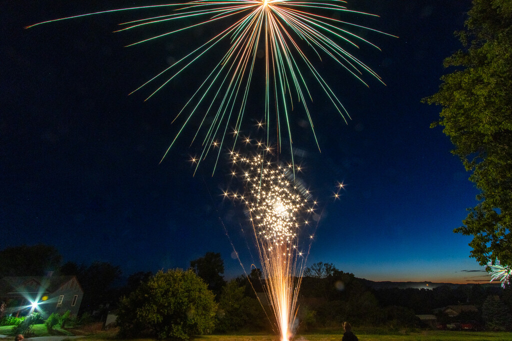 Family fireworks by aecasey