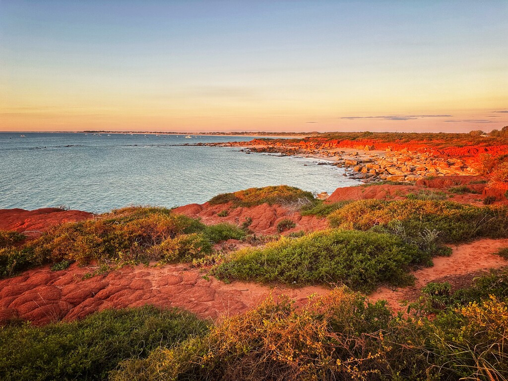 Sunset Gantheaume Point by pusspup