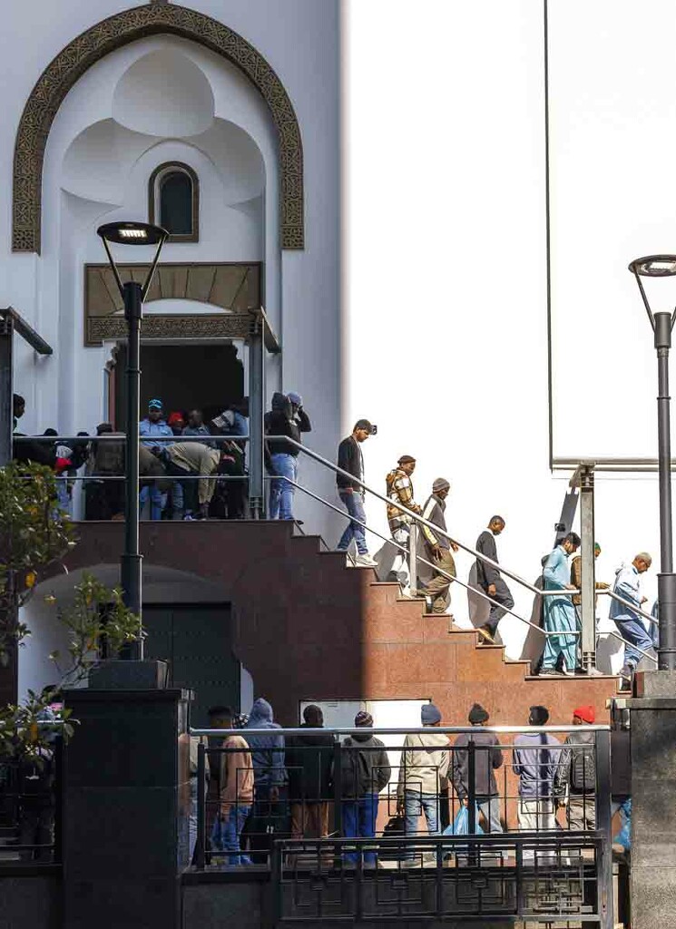 After Prayer Time at the Mosque by jyokota