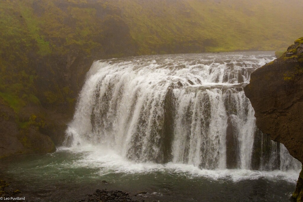 Vintage Waterfall by leopuv