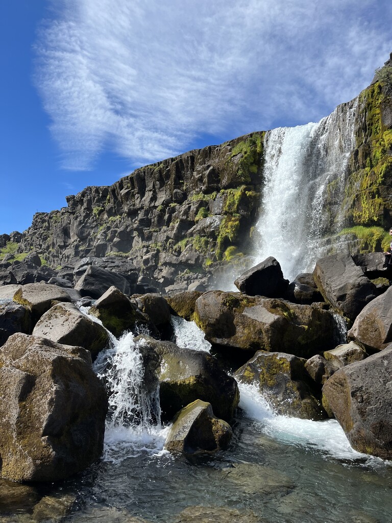 Rocky Waterfall by leopuv