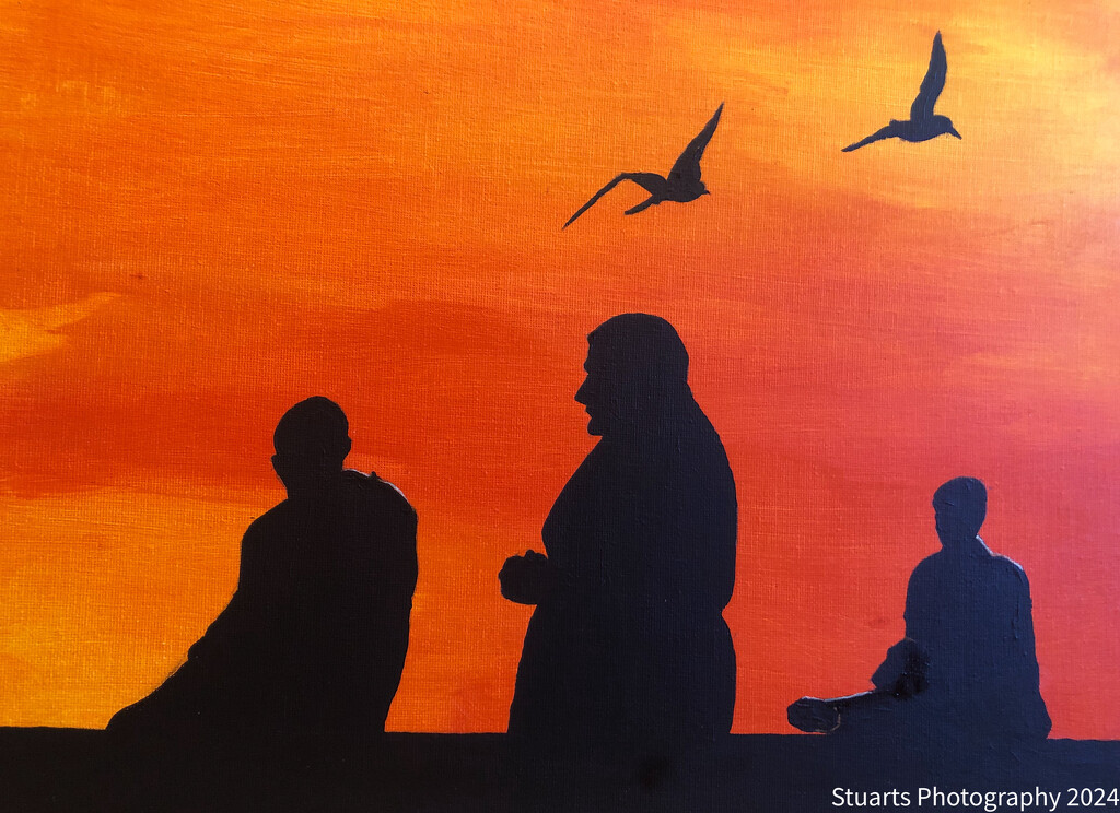 Silhouettes (painting) by stuart46