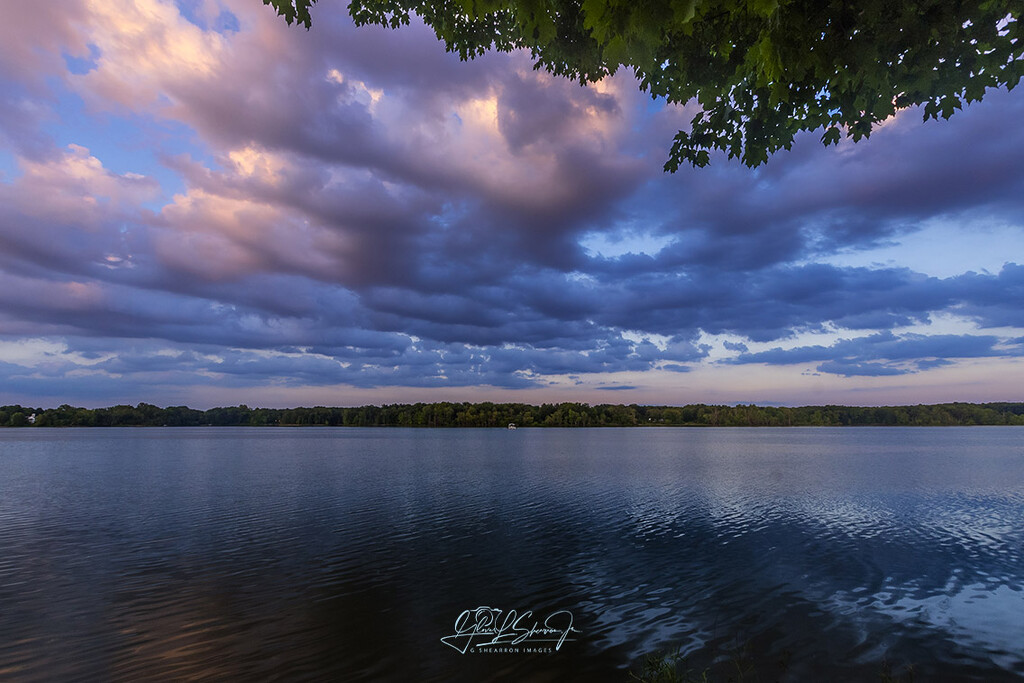 Summer evening @ Hoover Reservoir by ggshearron