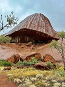 29th Jun 2024 - Uluru in the rain