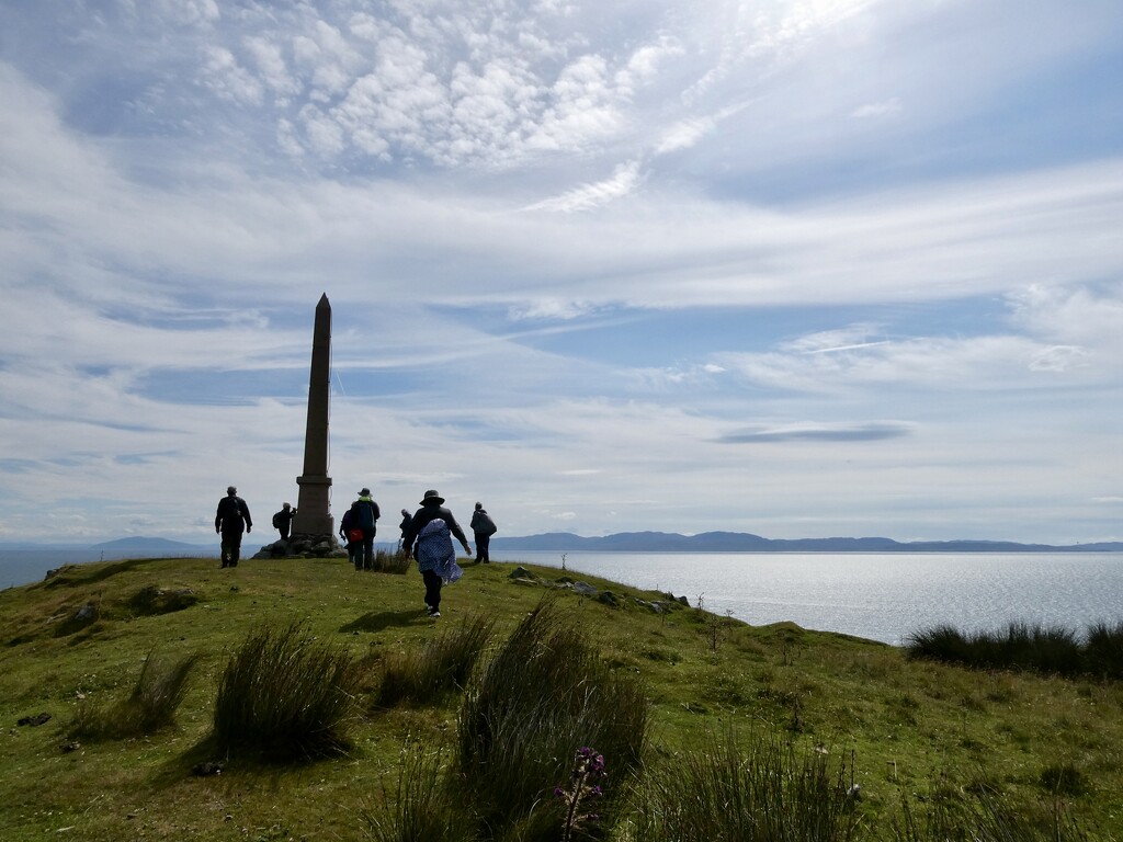 Up to the monument on Colonsay by orchid99