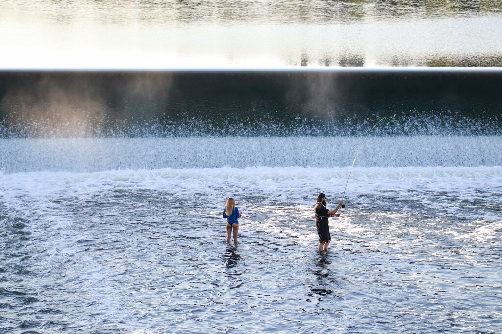 Fishing Lessons at Parkhill Dam by princessicajessica