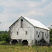 White barn by mittens