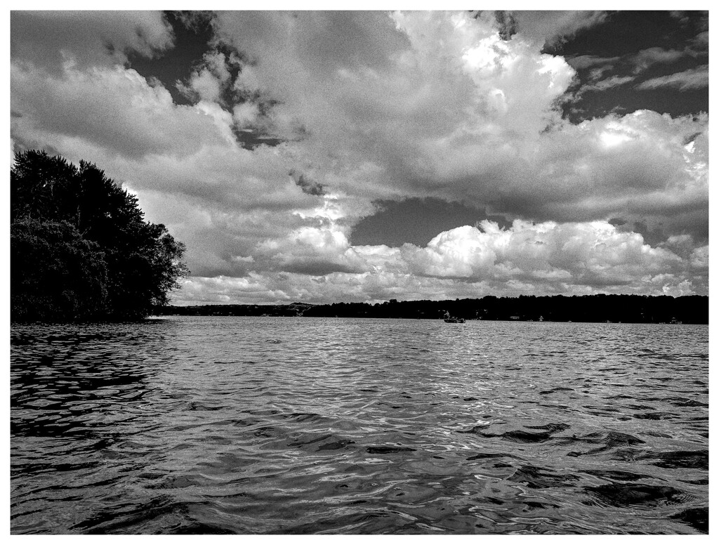 BW kayak before the rain came by jeffjones