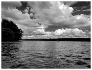 5th Jul 2024 - BW kayak before the rain came