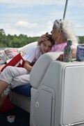 11th Jul 2024 - A Beautiful Moment on a Pontoon Boat