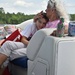 A Beautiful Moment on a Pontoon Boat by alophoto