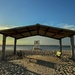 Beach Pavilion at Sunset by jnewbio