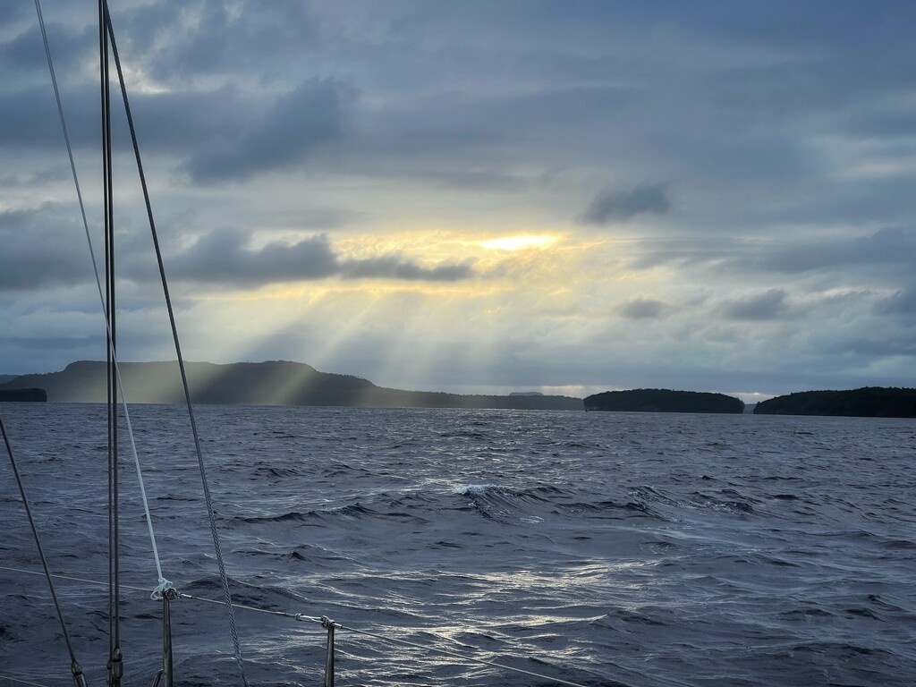 Entering Vava’u at Sunrise by carolinesdreams