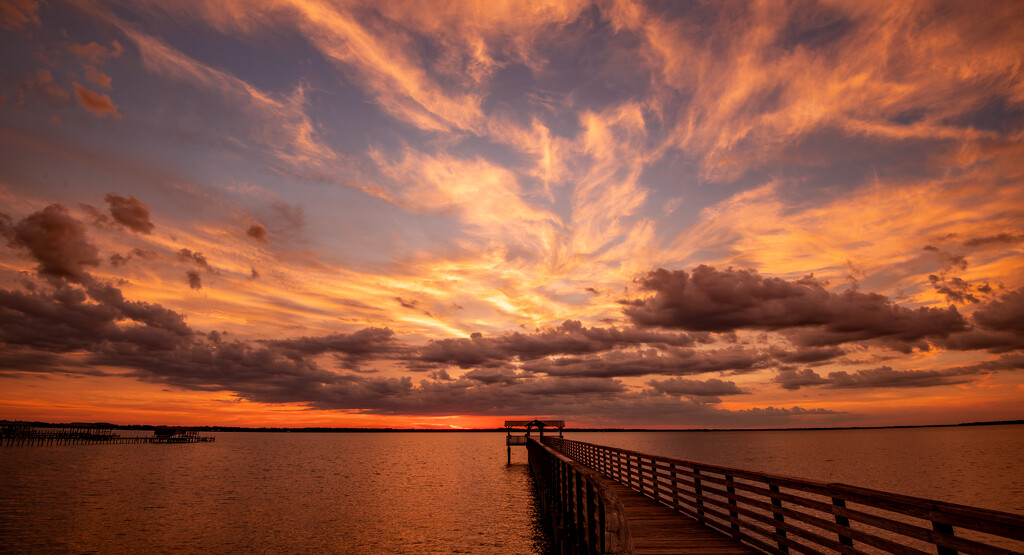 Nice Clouds Tonight for Sunset! by rickster549