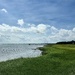 Summer clouds and marsh along Charleston Harbor by congaree