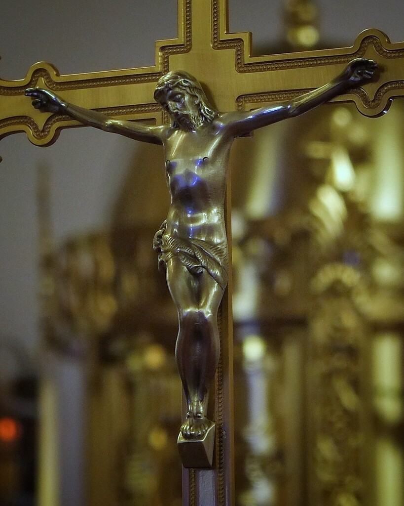 Altar at St Aidans Catholic Church at Maroubra, Sydney. by johnfalconer