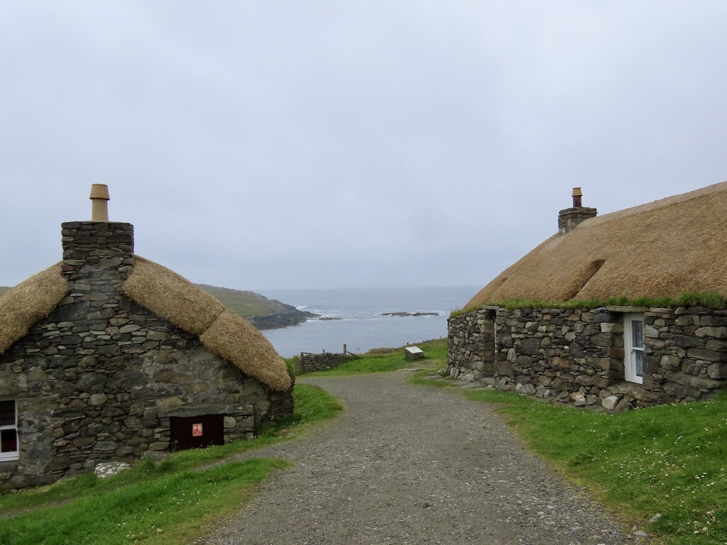 The Blackhouse Village, near Stornoway, Isle of Lewis by orchid99