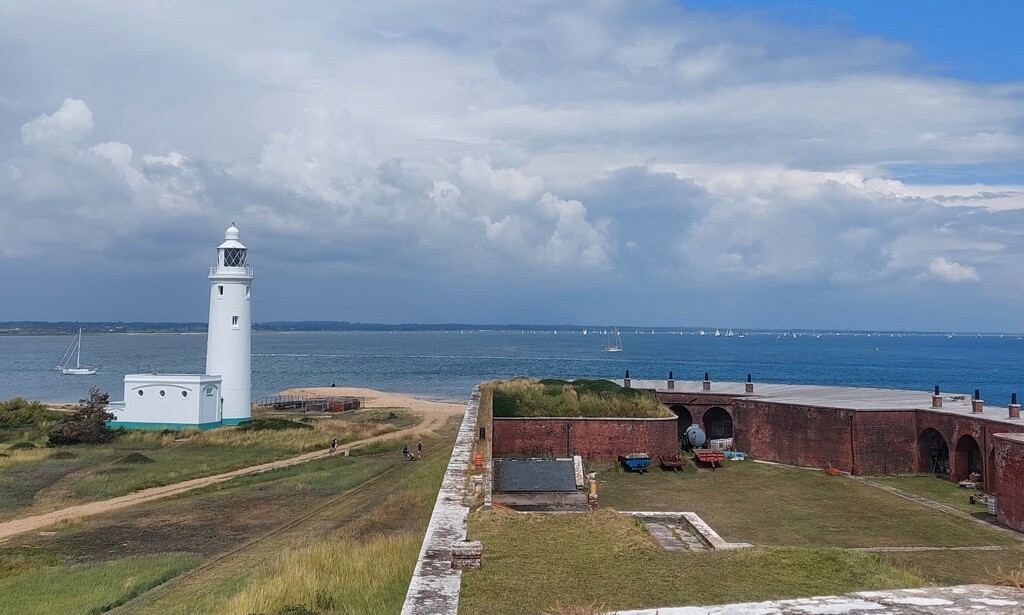 Hurst Point lighthouse  by busylady