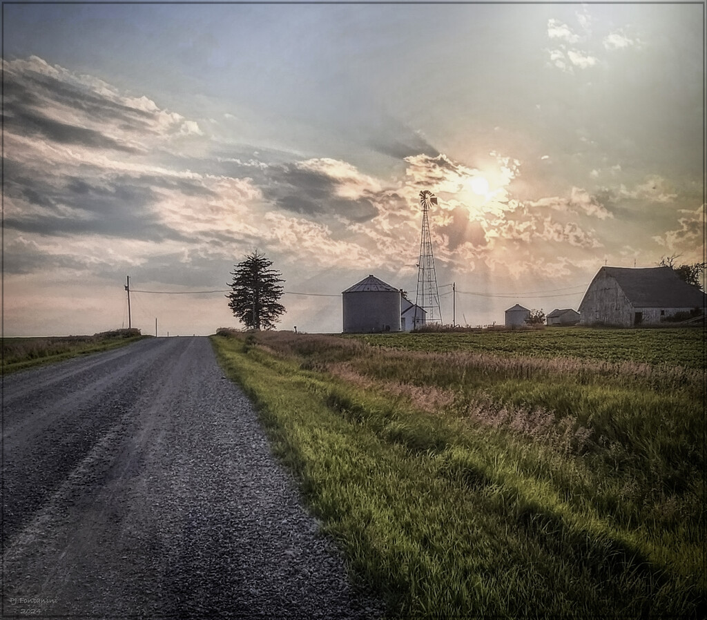 Iowa Sunset by bluemoon