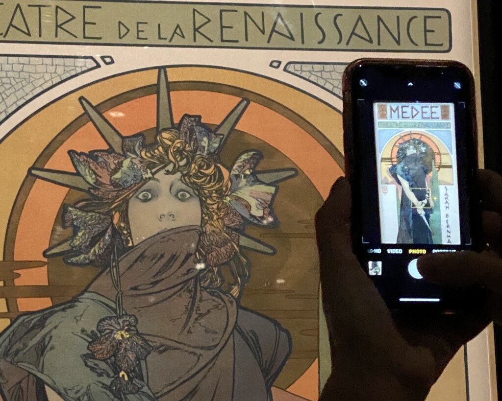 No photographs! Alphonse Mucha exhibition. At the Art Gallery of NSW in Sydney.  by johnfalconer