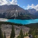 Panorama at Peyto Lake by kimmer50