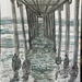 Below B street pier  by pandorasecho