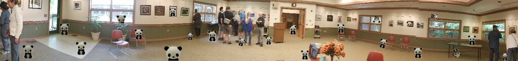 Panda-pano-monium Day by olivetreeann