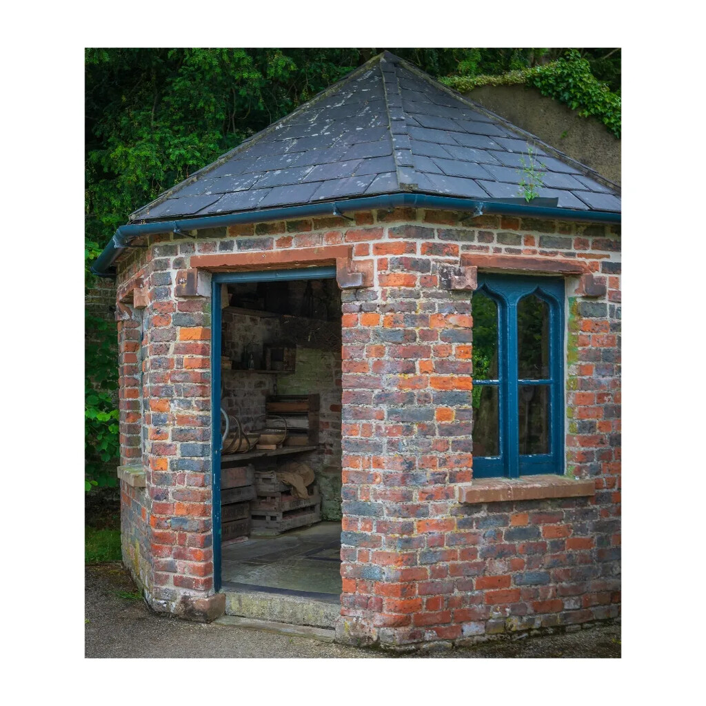 Tool shed at Hillsborough Castle. by bobby5722