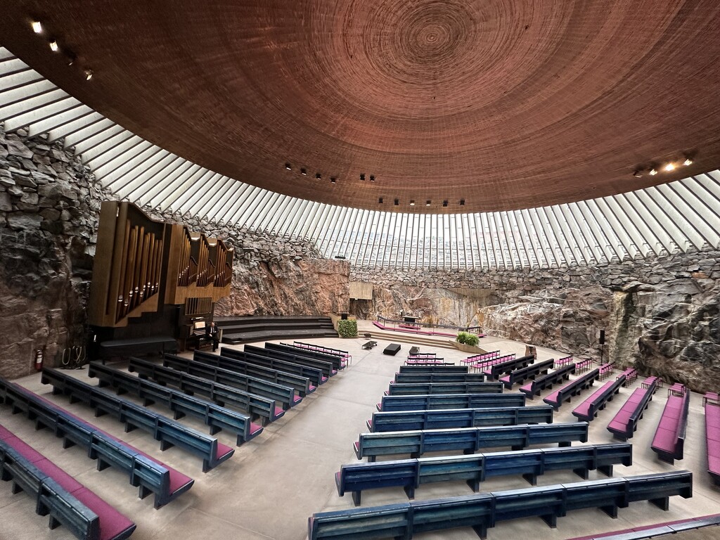 Temppeliaukio Church by selenaiacob