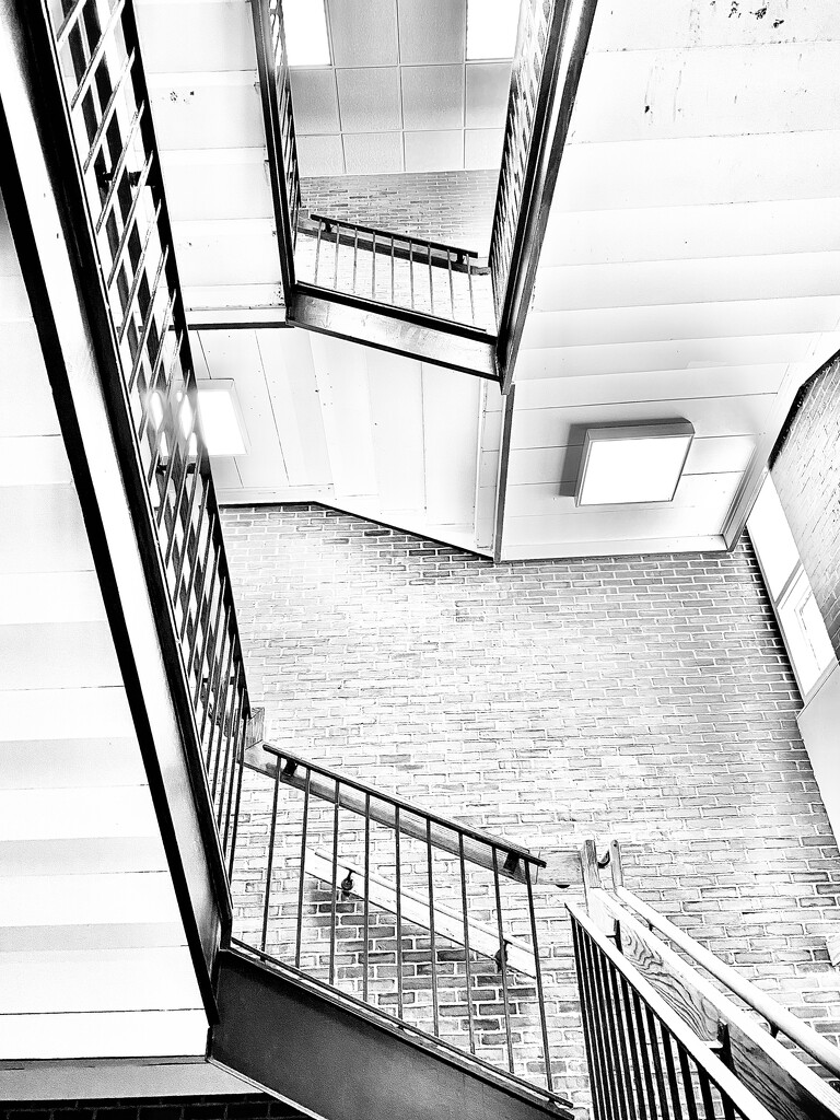 The Stairwell by rickaubin