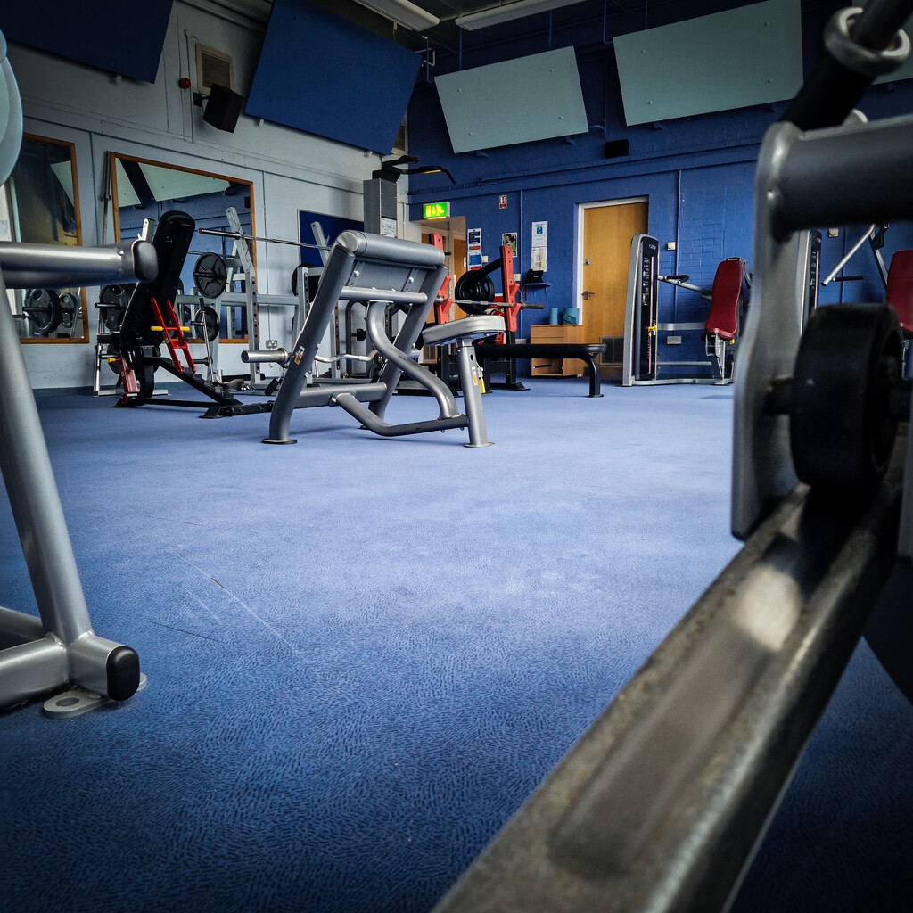 First one in the gym this morning  by andyharrisonphotos