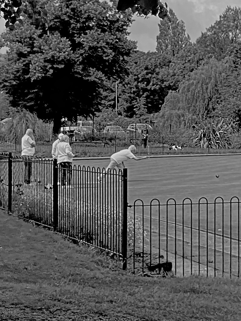 An English afternoon at the bowling by allsop