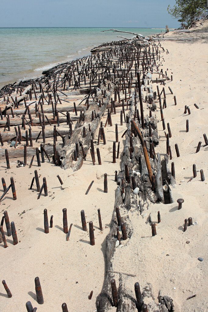 Wreck of the Joseph S. Fay, Lake Huron by juliedduncan