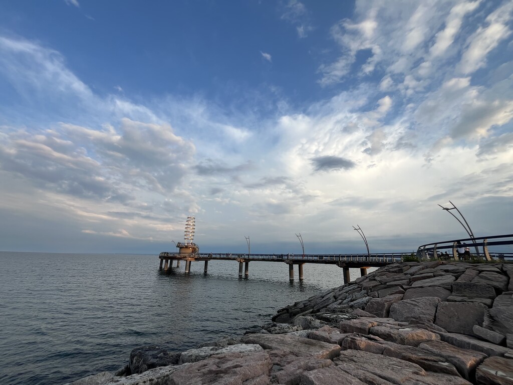 Lake Ontario Sunset by pdulis