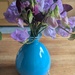 Sweet peas in a Chinese vase. by sarah19