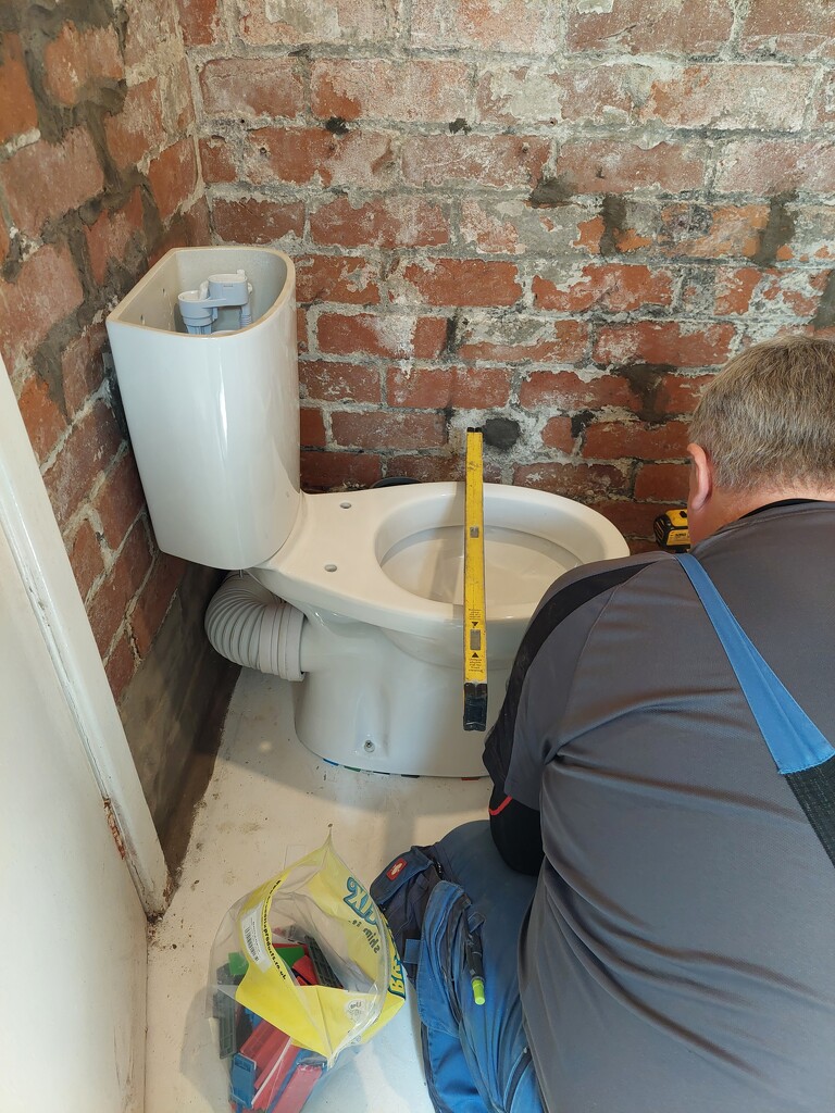 New toilet going in by samcat