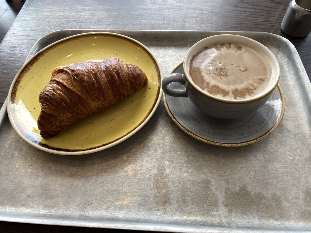 Coffee & croissant  by alison59